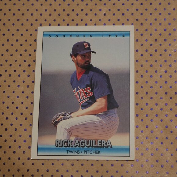 Rick Aguilera #95 Baseball Card - Picture 1 of 2